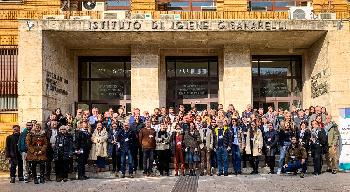 🦟AIM-COST Annual Conference, Rome, 2023! 🔝
Thanks to all of you who are here with us, and to those of you who are online 🫂
All this would not have been possible without you!!! 🥰
#AIMCOST 
#AIM 
#mosquitoes
#vectorcontrol