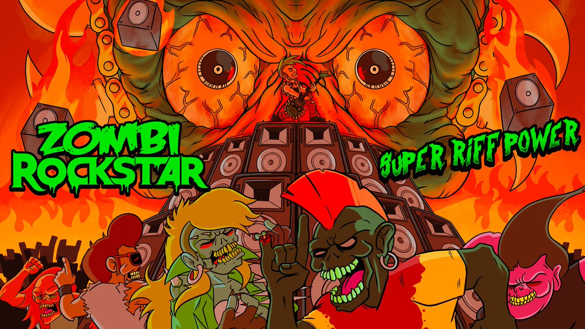 Evilspout's tweet photo. AL FIN TERMINAMOS ESTE PEDAZO DE VIDEOJUEGO ... ZOMBI ROCKSTAR...  Punk´s undead! @SoulBattery @muviron 😎🎸💀⚡️🔥 #punkrocker #zombie #rock #Zombirockstar #soulbattery #muviron #videogame https://t.co/2AugdK5zOZ a través de @YouTube https://t.co/xVGS5WknT0