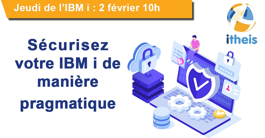 itheis_IBMi's tweet image. Jeudi de l’IBM i le 2/02 de 10h à 11h : Sécurisez votre IBM i de manière pragmatique.
@PhBourgeoisIBM  présentera les nouveautés sécurité IBM i 7.5. Guy Marmorat, Expert Sécurité pour ITHEIS, abordera le renforcement de la sécurité et la mise en conformité.bit.ly/3jgyjG1