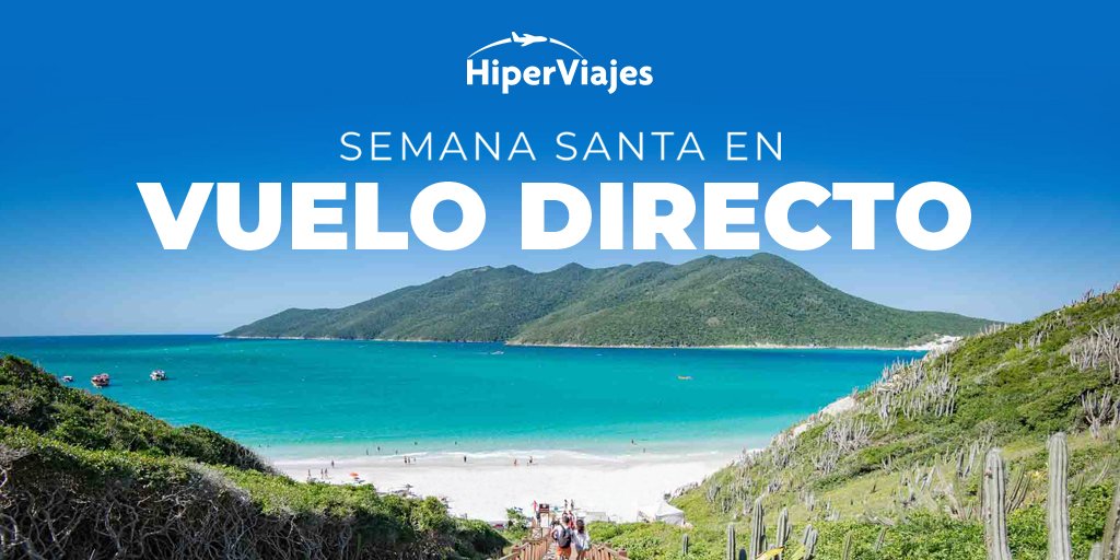 ¿Planificando tus vacaciones de Semana Santa? 😉Conocé todos los paquetes que tenemos para viajar en vuelo directo ✈️🔜
👉🏼Mirá los paquetes: tinyurl.com/yc2wzveb