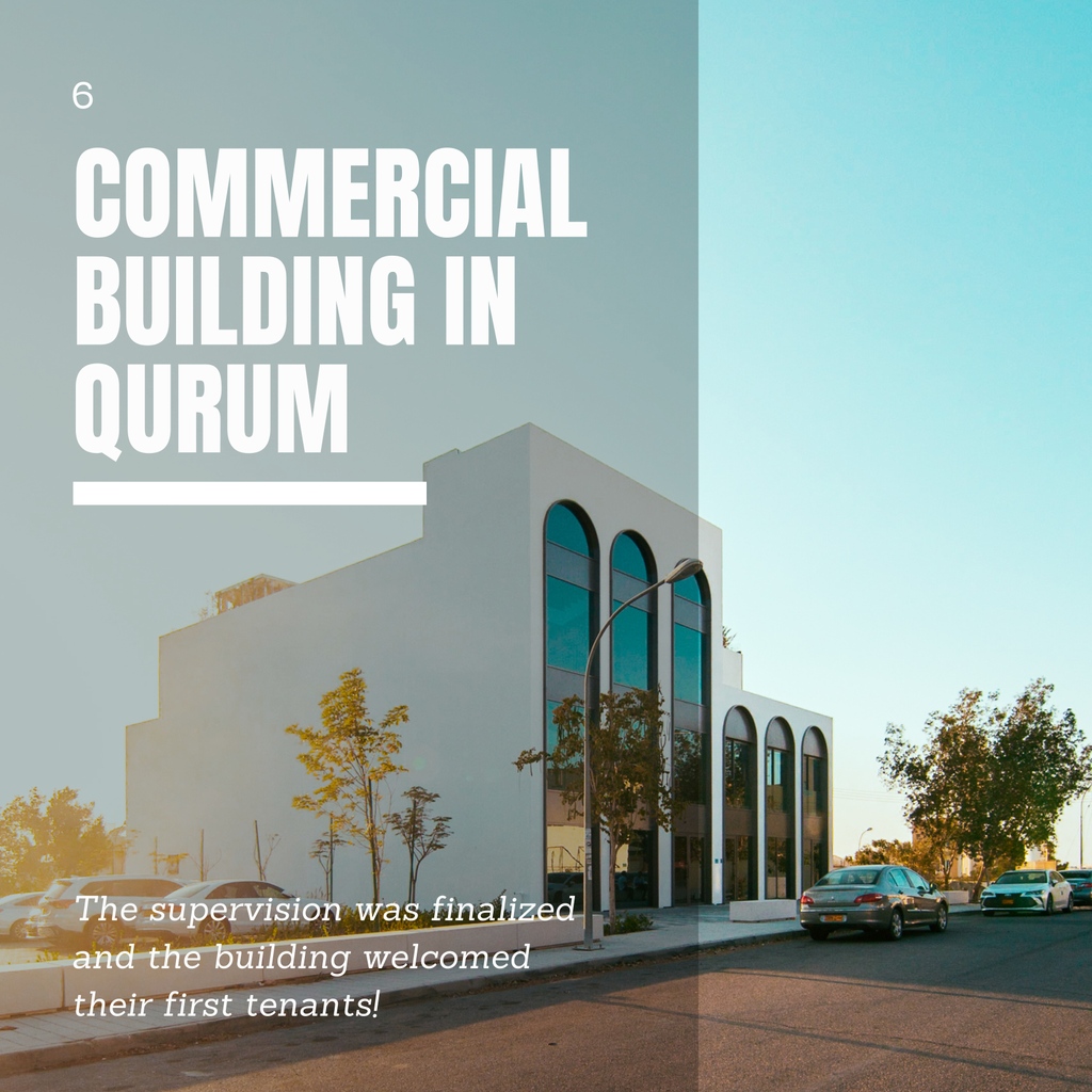 The supervision was finalised and the building welcomed their first tenants (Commercial Building in Qurum).

#qurum #commercialbuilding #architecture #oman #hoehlerandalsalmy #building