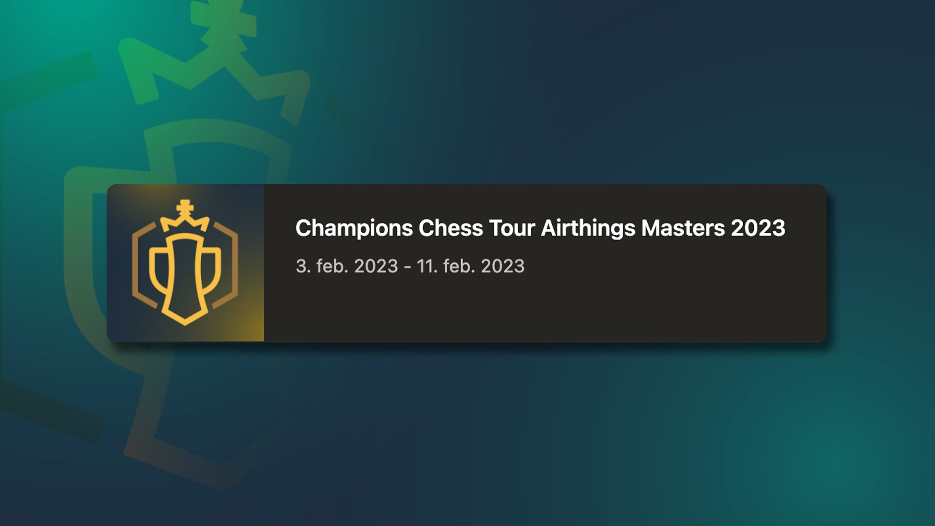 2023 Champions Chess Tour: All The Information 