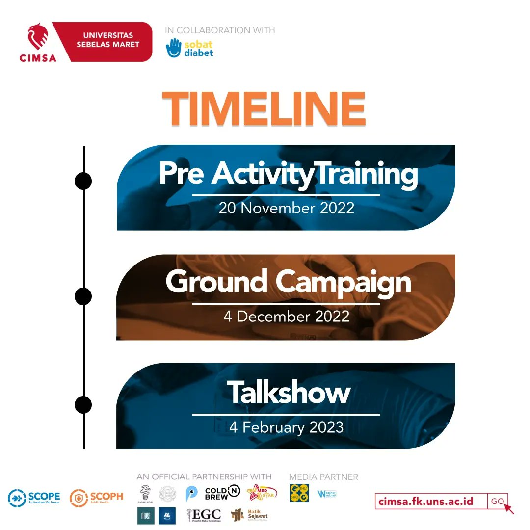 #BeritaUNS #UNSSolo #KotaSolo <a href="/cimsauns/">CIMSA FK UNS</a>: '[Talkshow IMUTS : Improve Your Health Service on Diabetes]

IMUTS (Improve your Health on Diabetes) merupakan aktivitas kolaborasi SCOPH dan SCOPE CIMSA FK UNS yang berfokus pad… , see more tweetedtimes.com/v/24340?s=tnp