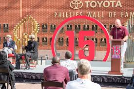 😍⚾️GOOD MORNING! Pitchers and catchers begin spring training in 15 more days.  47 Phillies have worn that number. In honor of Dick Allen, #15 was retired in September 2020. (Phillies photo) #phillies