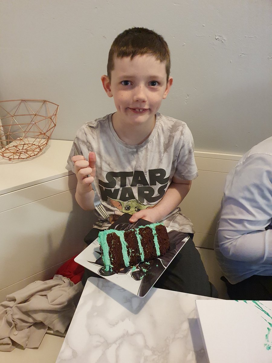 Sarahward2021's tweet photo. Jake enjoyed his birthday and his cake he loved so much which an amazing friend made it for him ❤️ 🥰 https://t.co/x6mPAolSql