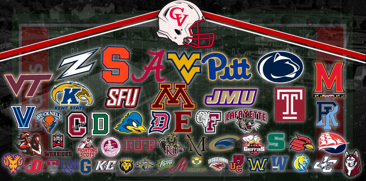 CVHS_Football's tweet photo. Happy National Signing Day! We wanted to thank all of the colleges/universities for stopping in and recruiting our student athletes! @coachoswalt @CVSDeagles @CVSDnews @FlyCVEagles https://t.co/lhPd6vbQED
