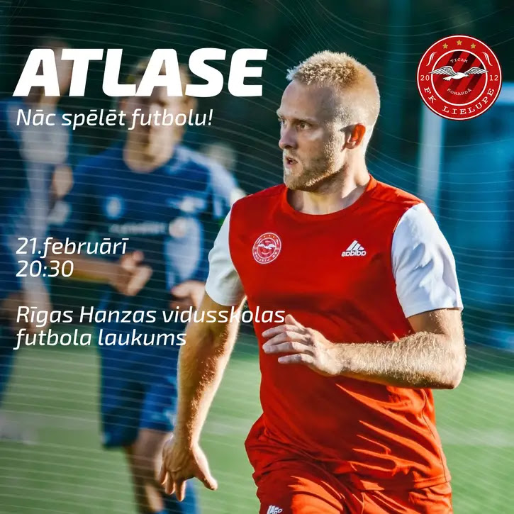 FKLielupe's tweet photo. Vai esi gatavs jaunajai futbola sezonai?

Šī ir tava iespēja nokļūt Lielajā futbolā!

https://t.co/SpJ1c8zyoa https://t.co/hjBoVSCfFo