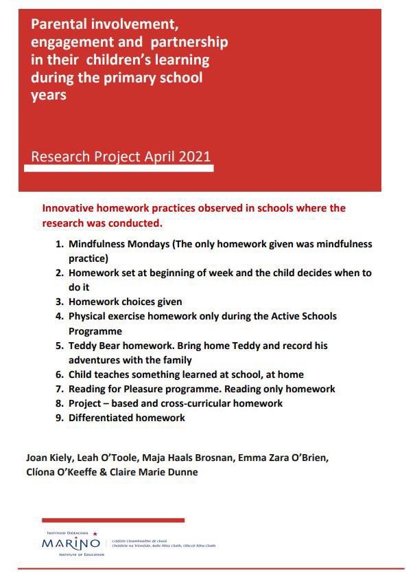 Great that our president has brought a focus back on homework. See some creative options homework in primary school from our research