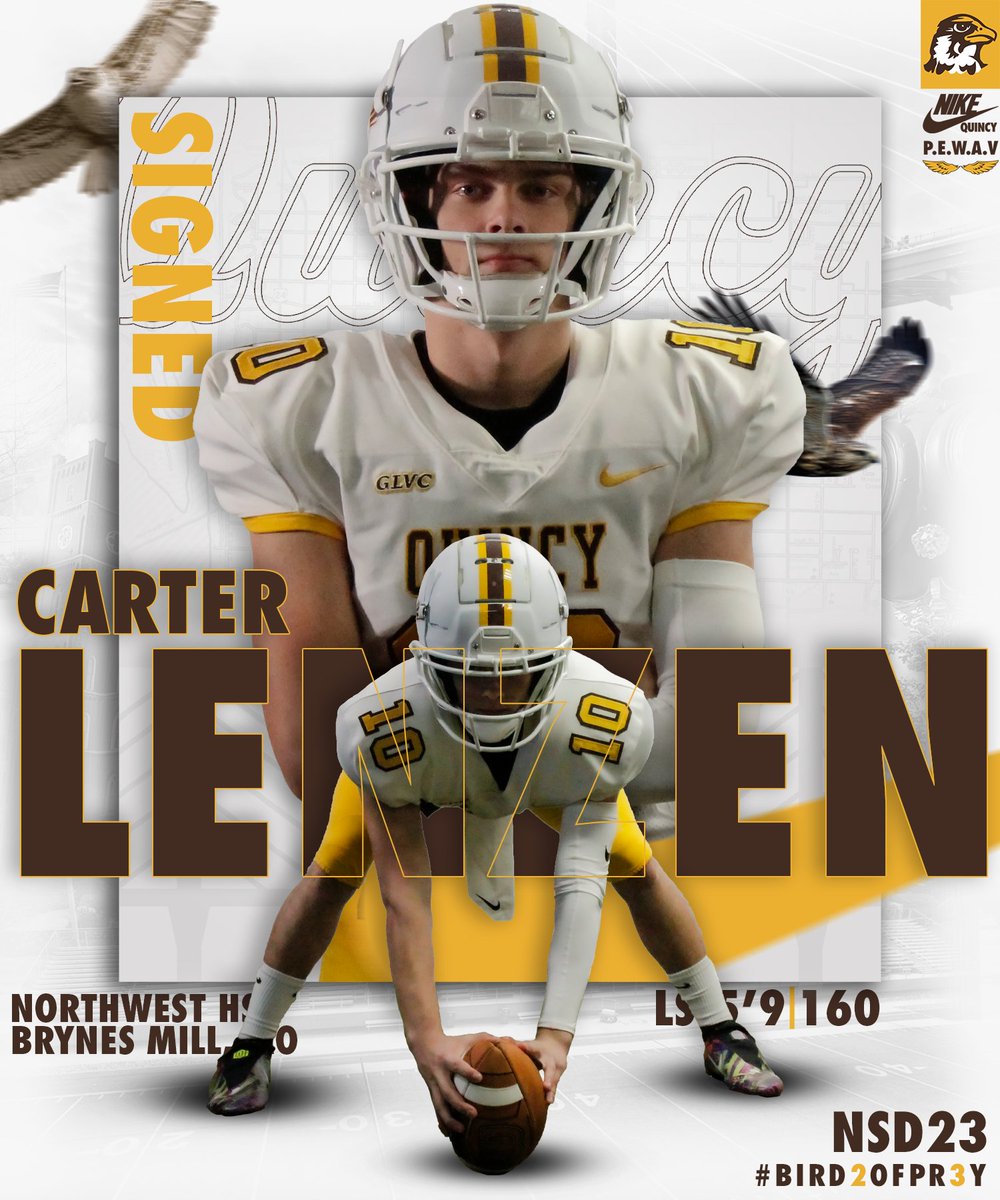 Carter Lenzen is a Hawk!
Northwest HS
POS: LS HT: 5'9 WT: 160
Welcome to the family Carter! <a href="/LenzenCarter/">Carter Lenzen</a> 

#PEWAV #FFF #HOLDtheROPE