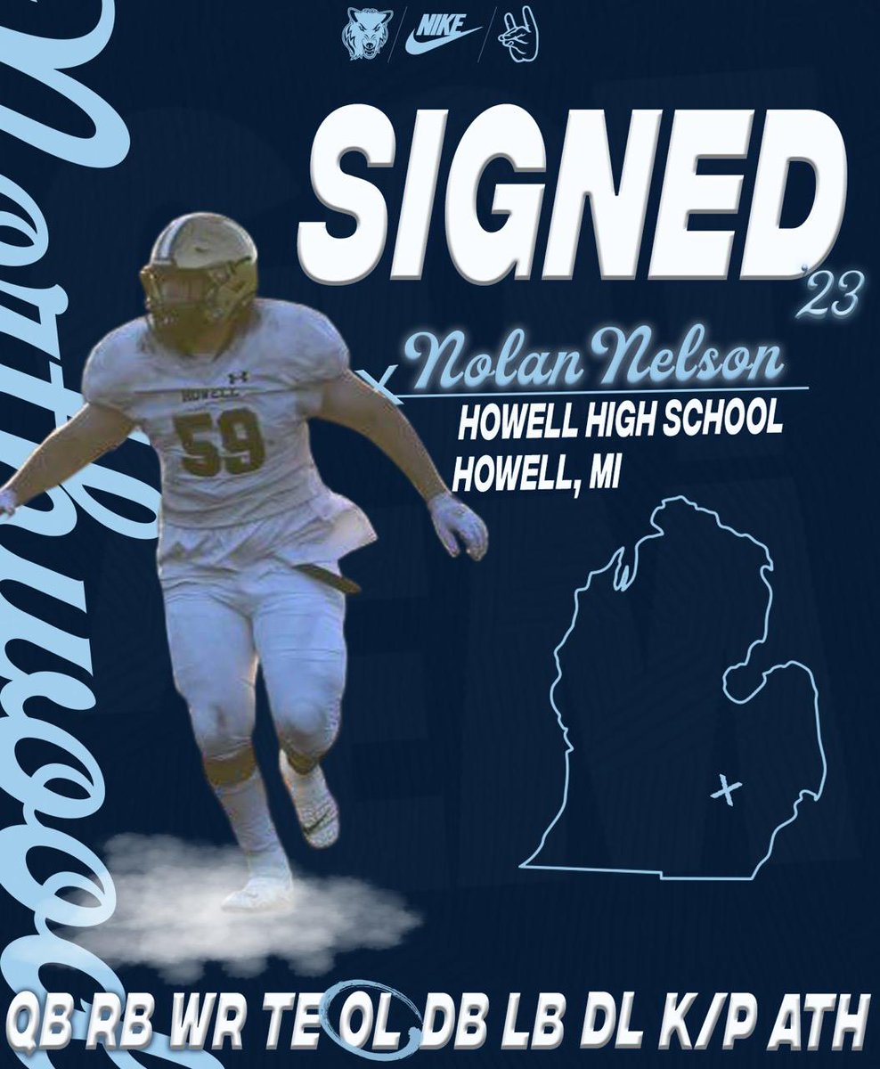 📝SIGNED

Welcome to Northwood, <a href="/NolanNelson_/">Nolan Nelson</a>! 🐺

#GetNorth #BigBadWolv23 #NSD