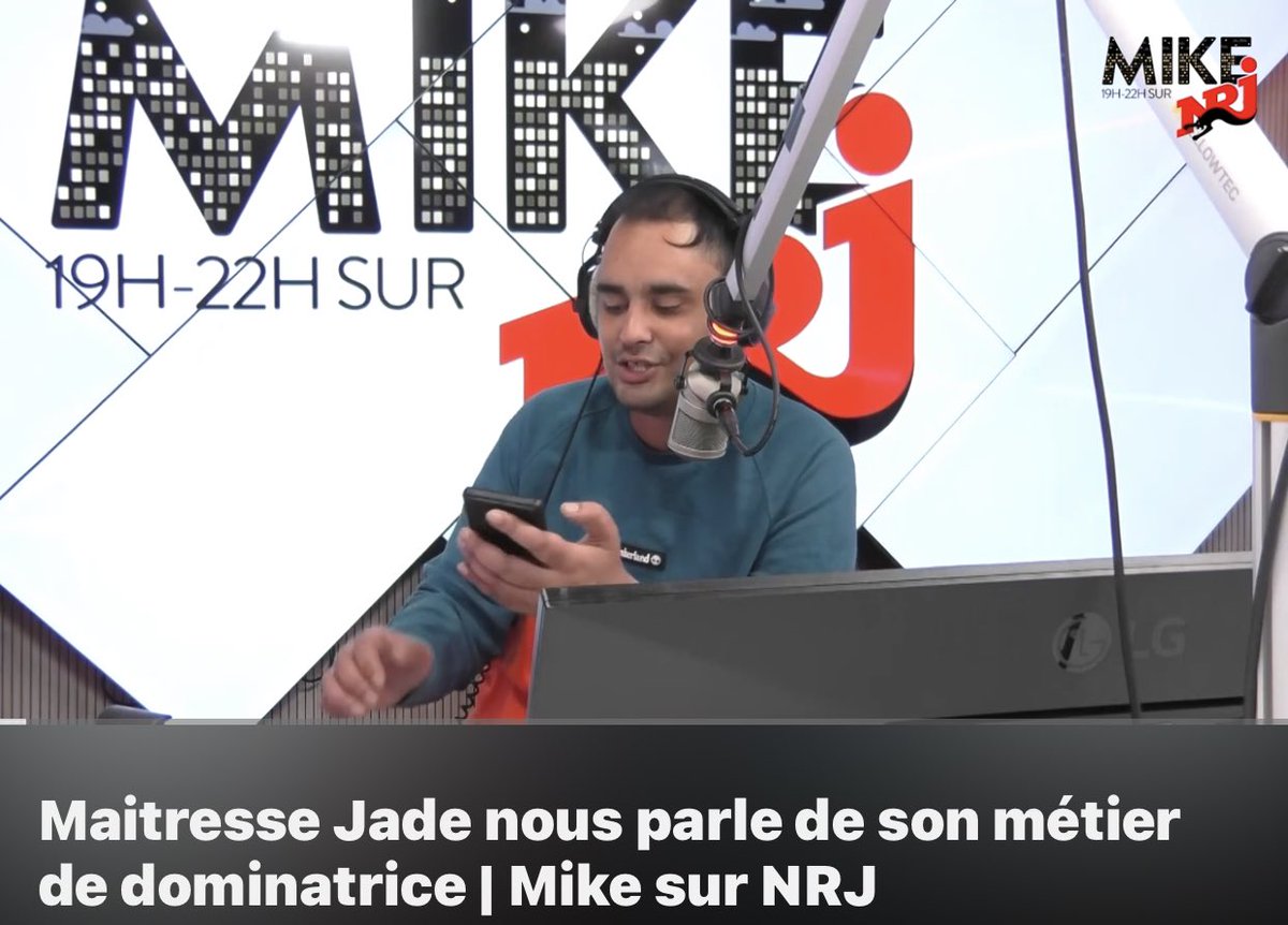 maitressejade's tweet photo. https://t.co/ex3QBBLNSJ pour ceux qui auraient manqué mon dernier passage radio @NRJBelgique @maitressejade #nrj #nrjbelgique #mikesurnrj #maitressejade #jadedasilva https://t.co/b44vJGLpyx