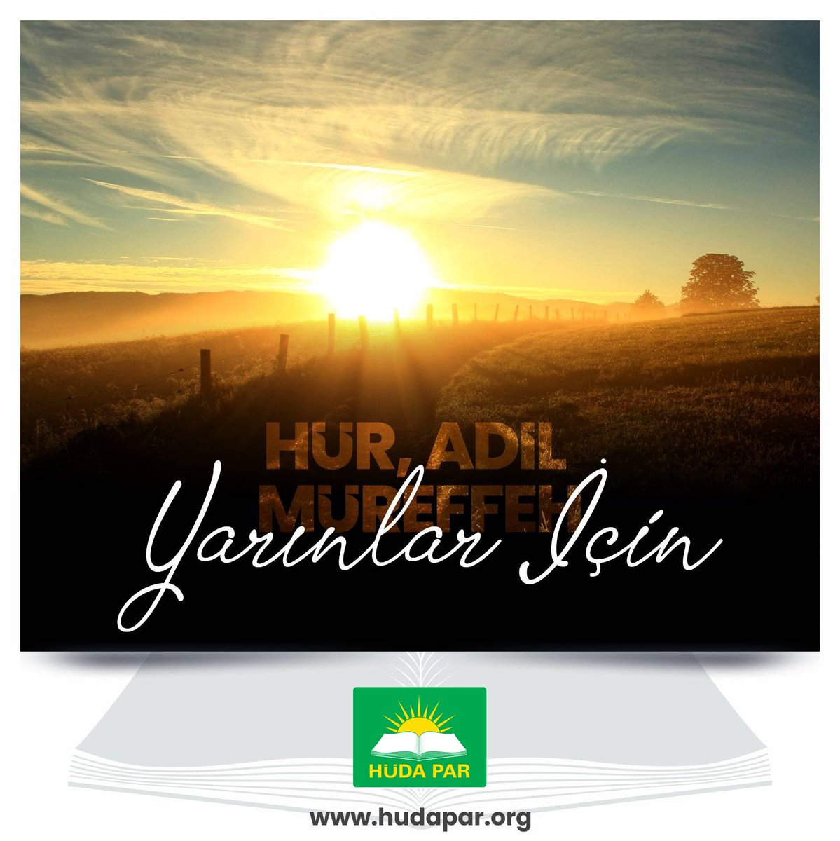HuseyinBayram02's tweet photo. Halka hizmeti Hakk'a hizmet olarak gören, siyaseti menfaat bilen anlayışa karşı duran, yılmaz bir mücadeleyi, yapıcı bir üslupla sağlam temeller üzerine kuran HÜDA PAR'ın bugünü ve yarını olan gençler olarak yaptıklarımız, yapacaklarımızın teminatıdır.
#HÜDAPAR
#HÜRGENÇLİK https://t.co/111K7la3B7