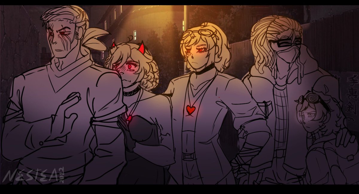 GrumpyNestea's tweet photo. The Badass Team
#UNDERTALE #undertaleAU #undertale_au #undertale #undersoul #undersoul_au #sevenundersoul #UNDERSOUL #undersoulAU #art #artist #artshare #artwork #didgital_art #artistsontwitter #undersoul_oc #oc #originalcharacter https://t.co/hwXRnYsJ0P