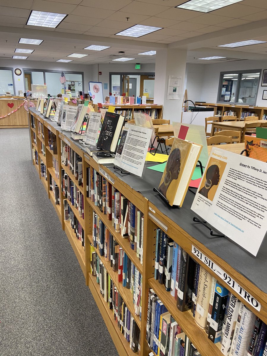 Read along with us as we celebrate
Black History Month. The media
center has curated a book for each
day to feature black authors and
illustrators alongside a selection of
historical nonfiction books. Visit us
to check one out today!
#blackhistorymonth2023
#worldreadaloudday