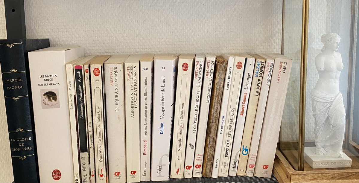 bacuni6's tweet photo. La partie de ma bibliothèque qui m’a marqué. Je n’arrive pas à choisir. https://t.co/UCMymz25ky