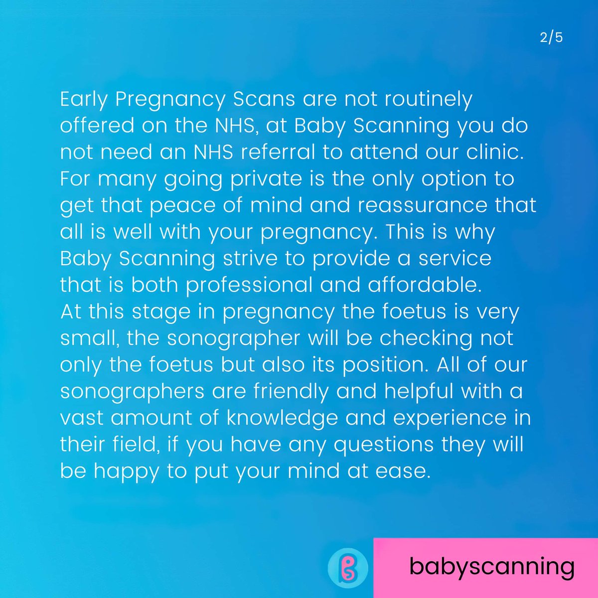 4D_BabyScanning's tweet photo. Our early pregnancy scan (also known as a viability or dating scan) can provide you with the reassurance that your pregnancy is developing normally in the early stages.

For more information:
 📞Call us: 0141 226 2611
________
#pregnancyjourney #ultrasound #hdscan #4Dscanning https://t.co/AfGGXsIkuX