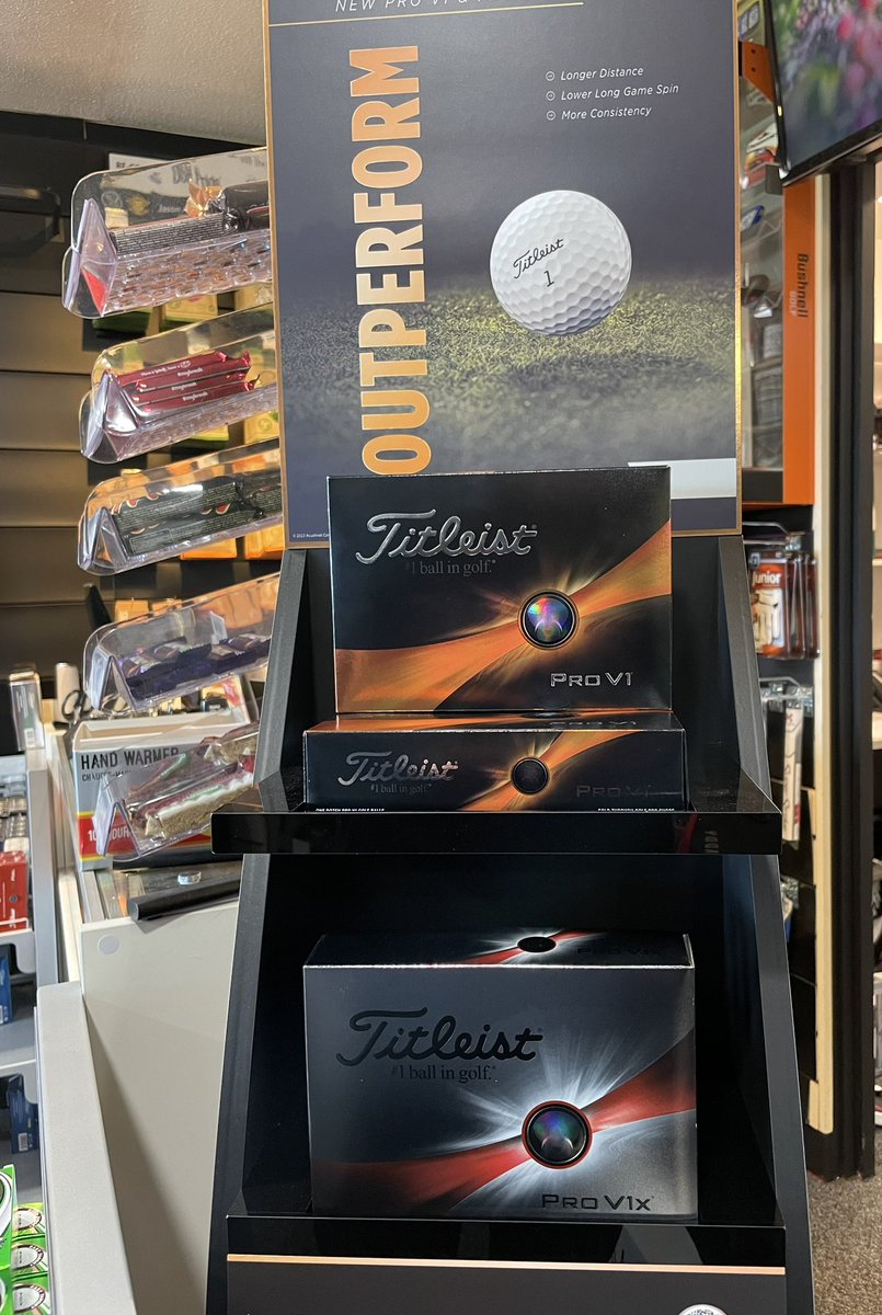 The new Pro V1 has arrived! 👀🔥@Tauntongolf @TitleistEurope @Tommy_Titleist