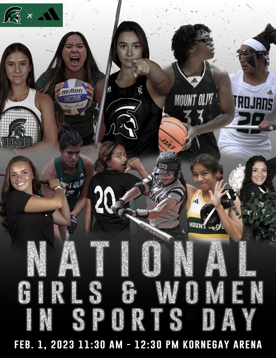 UMOAthletics's tweet photo. Happy National Girls &amp; Women in Sports Day!

Thank you to all our female student-athletes, coaches, trainers and administrators for your commitment to UMO Athletics! ⚔️ 

Today, we will welcome some of our middle school girls to Kornegay Arena for a mini sports clinic!

#NGWSD https://t.co/nYSCc0KEMi