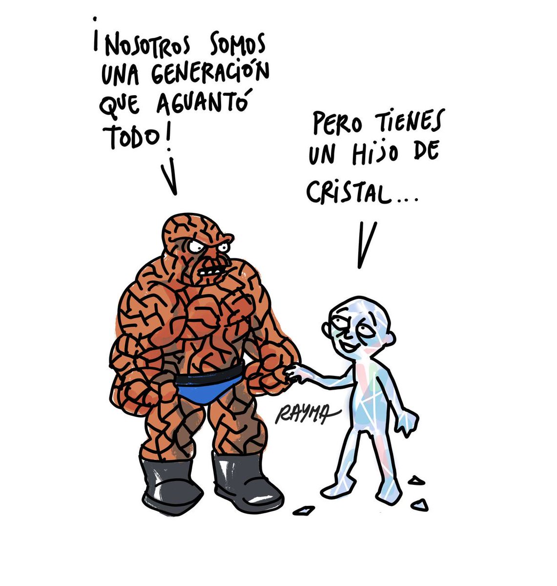raymacaricatura's tweet photo. #HumorenSerioRayma
" La generacion de Cristal " 
¿Crees que será esta nueva juventud quienes definirán los destinos de la sociedad en los años venideros? https://t.co/4p3O7a40Wu