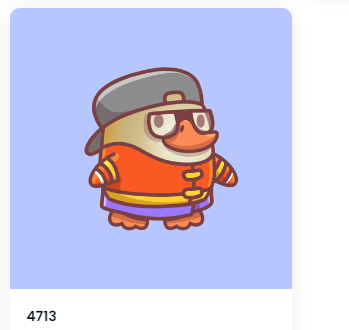 DWAnanas13's tweet photo. @fomoduck @highstreetworld @darteguii @GremlinRobin 
My duck: 4713 https://t.co/nxDkkjIOQ6
