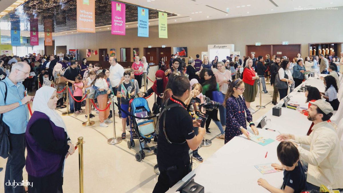 DubaiCity_com's tweet photo. Celebrate literature, arts and creativity with world leaders, thinkers and icons at the InterContinental Dubai Festival City and Mohammed bin Rashid Library. 

#Dubaicity #Dubaievents #EmiratesAirline #EmiratesAirlineFestivalofliterature #travelguidedubai #visitdubaicity https://t.co/pqgO4PircI
