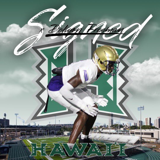 Congratulations to <a href="/deliyonfreeman/">Deliyon🏝️</a> on his signing to Hawaii! #ILMT