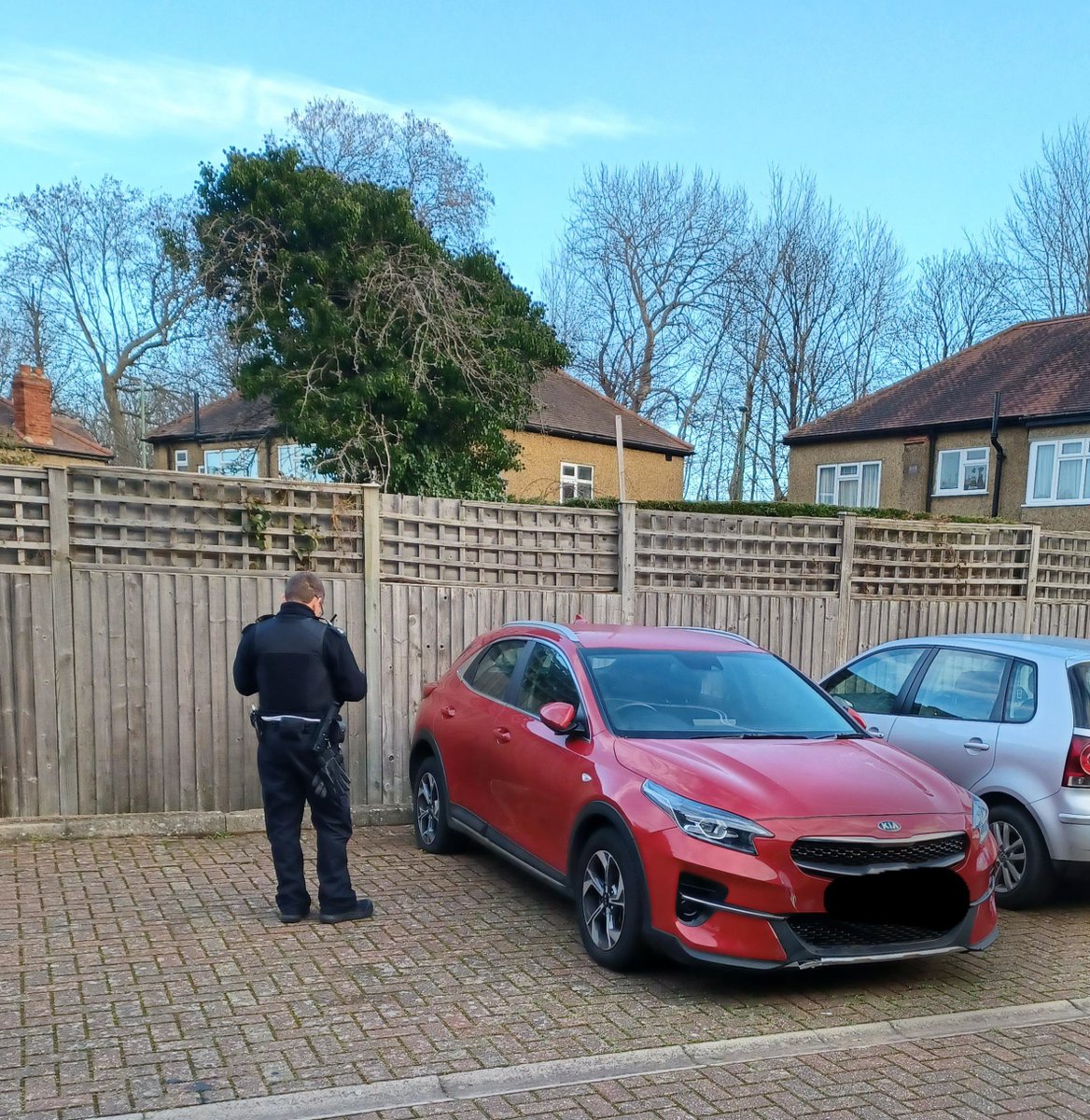 Officers took part in proactive patrols to reduce motor vehicle crime this morning, completing stops and seizing this stolen vehicle on false plates.