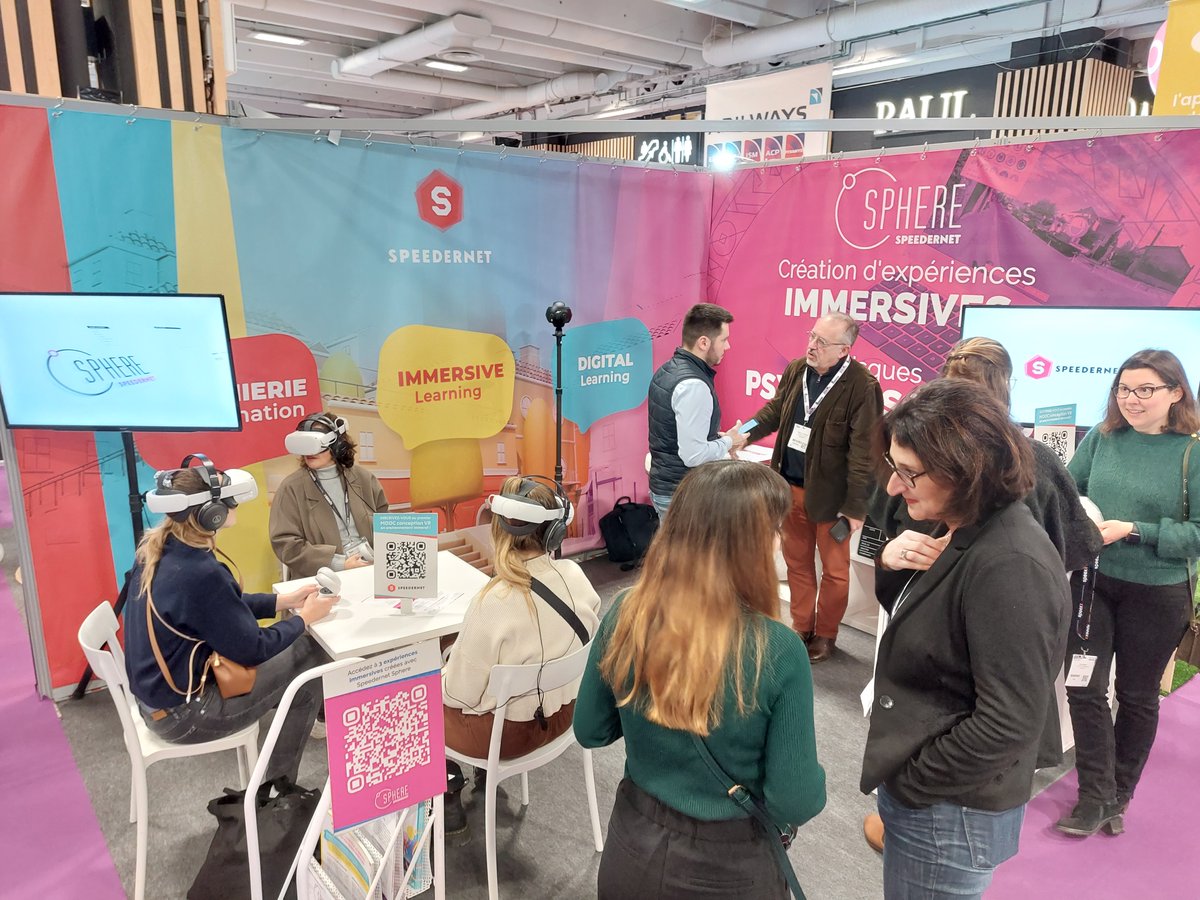 La 1ère journée se poursuit à <a href="/LearnTechFR/">Learning Technologies France</a> ! 

Digital learning, immersive learning, ingénierie de formation, studio de création : venez découvrir stand S34 tout ce que nous pouvons vous proposer et échangeons autours de vos projets !

#LTfrance #LearningTechnologies