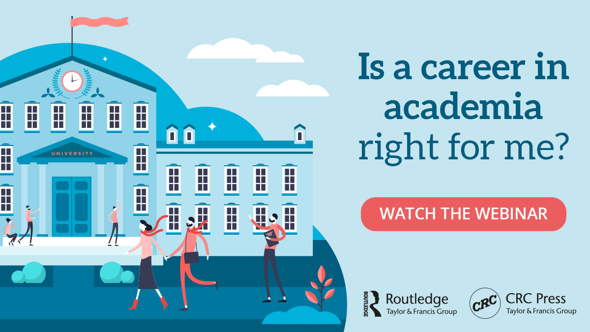 Is a career in academic right for me? Two leading Routledge authors, Vicki L. Baker and Elizabeth L. Campbell, explore this question in our new webinar! Watch the webinar today: bddy.me/3HN40jD #academia