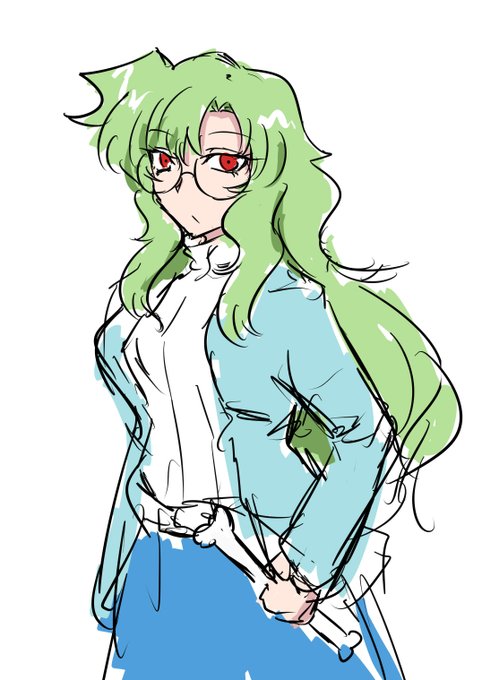 チラ見した記憶だけで描いたなんか怪獣が好きらしい人 