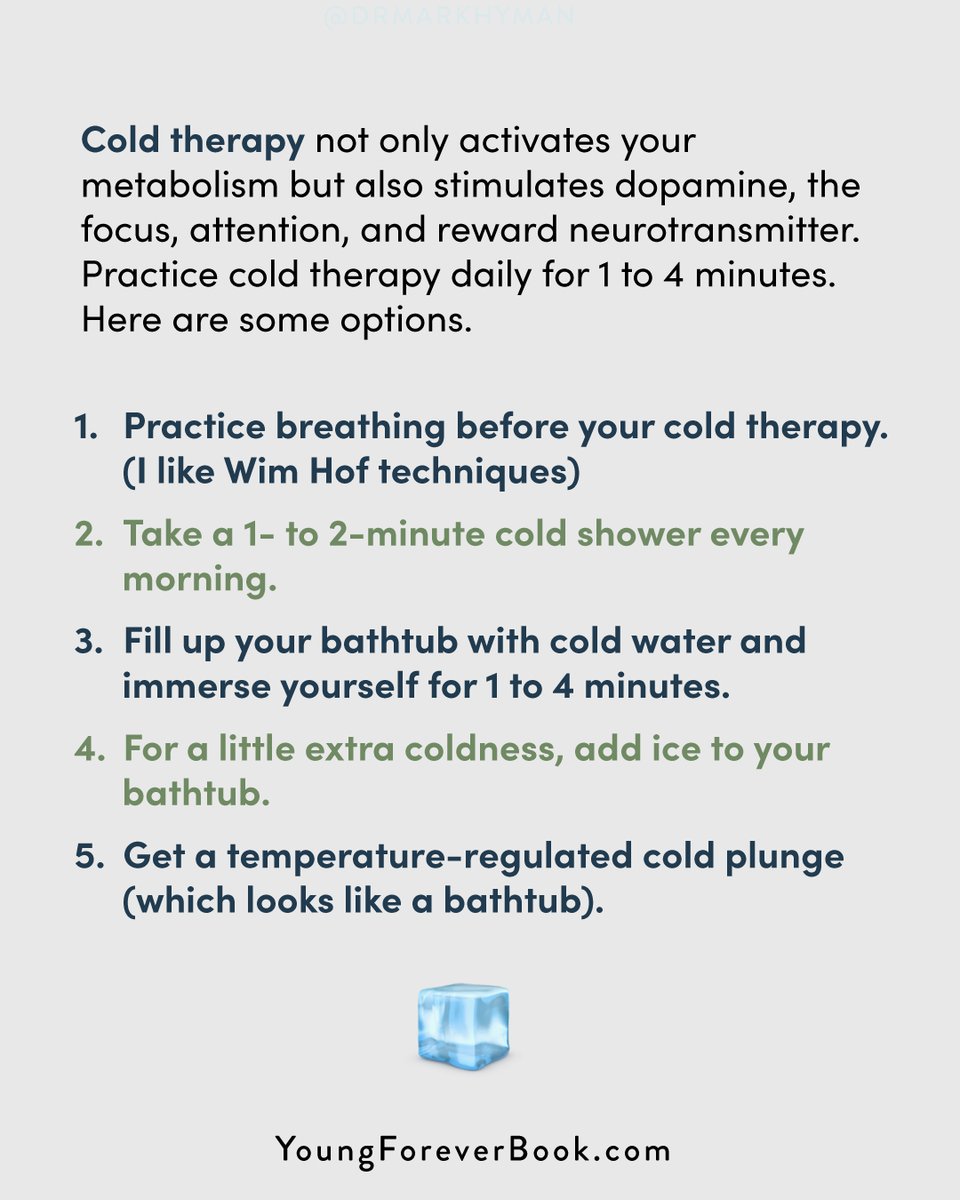 Have you tried cold therapy before? I dive more into this topic and how you can utilize it for longevity in my new book, Young Forever. It’s out on February 21st, and you can pre-order your copy at YoungForeverBook.com