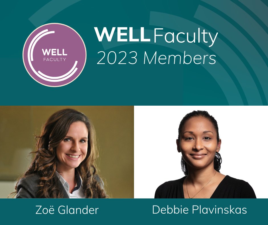 Overburyplc's tweet photo. Zoe Glander &amp; Debbie Plavinskas have been selected to be WELL Faculty members - @WELLcertified. This is high professional accolade because there are only 14 WELL Faculty members in the UK.  Find out more about this community of experts  >>  https://t.co/pXx66fYQQu https://t.co/999tEpD9Jv