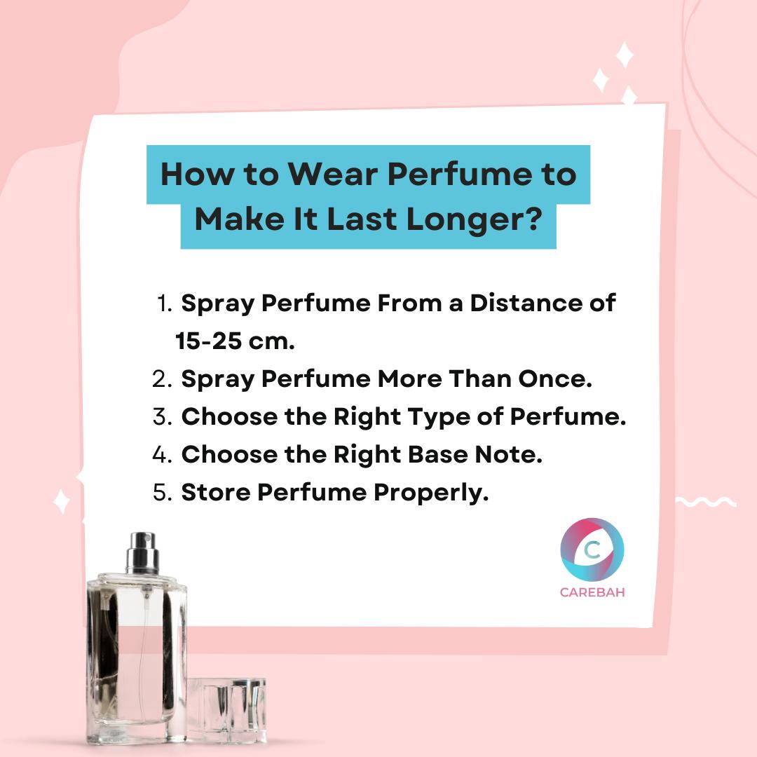 If you want your scent to stay with you all day long follow the steps down below: 👇👇 

🌐 carebah.com
📩 Support@carebah.com
📞 561 221 1808

#Carebah #Perfume #Branded #Beauty #Bags #AllItems #Style #GreatProducts #MakeUp #Luxury