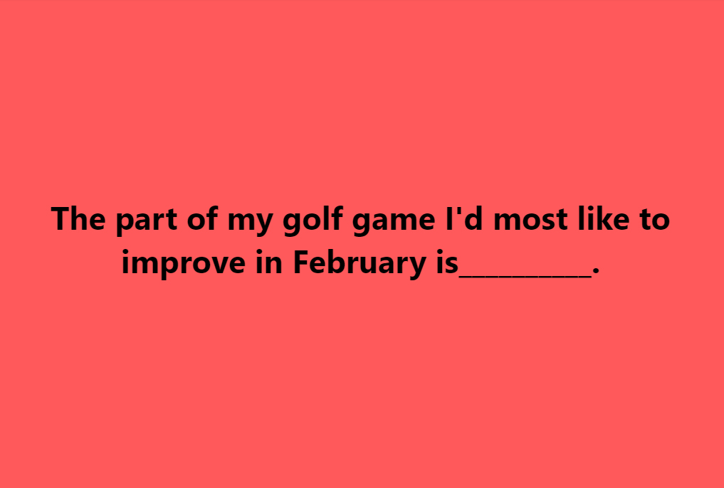 🤔 Complete this sentence... ⛳

🇺🇦 #EGStandswithUkraine 🇺🇦