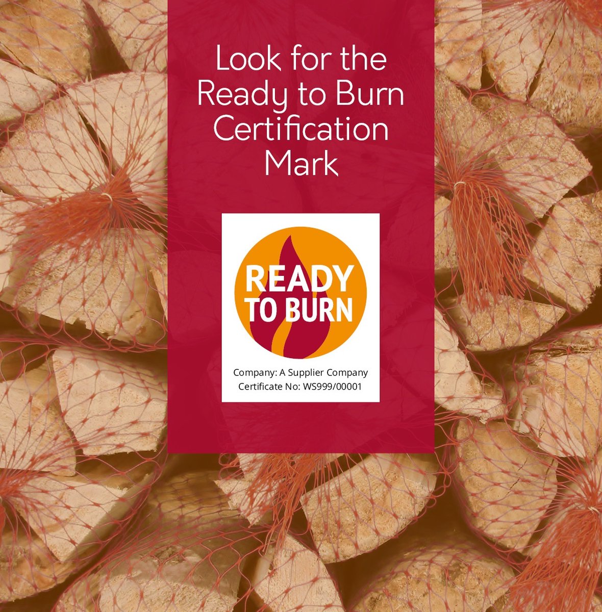 HCC_TS's tweet photo. Look for the #ReadytoBurn Certification Mark when purchasing firewood for immediate use.

#Firewood sold in volumes under 2m³ needs to be certified as Ready to Burn with a moisture content of 20% or less.

Find a supplier via @WoodsureFuel https://t.co/5AVOS9s8oR https://t.co/sxHfzXntd2