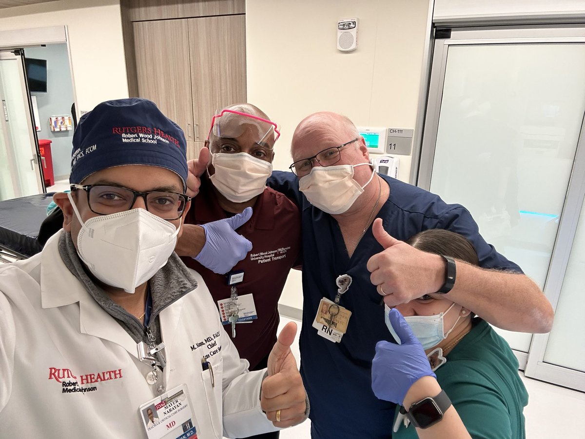SurgEdMD's tweet photo. Today we move into our brand new SICU @RWJMS @RWJUH! Opening the doors to serve the most critically ill &amp; injured patients in NJ &amp; beyond. @rwjsurgery @RWJBarnabas @zack_englert @RachelChoron @A_Teich @SCCM @DrReemaKar @MaloneyNell  @hralexander_MD  @DavidASpain @vicente_gracias https://t.co/TXFe0zp5vU