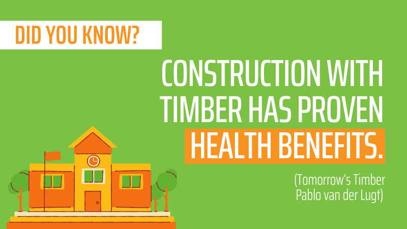#DYK that being in a timber #building is good for our health? Incorporating timber into a building can help reduce stress and blood pressure. By choosing PEFC-certified wood for your project, you can also help keep our forests healthy. #DesigningTheFutureWithSustainableTimber