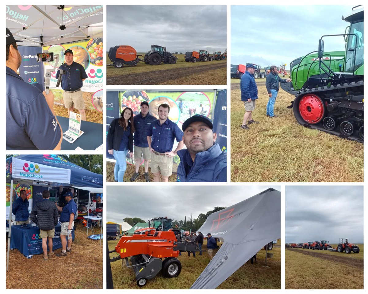 The HelloChoice team was out and about at the Baler Challenge today, despite the inclement weather.

What a great day it was, getting to connect with farmers and other exhibitors at the event!

#hellochoice #balerchallenge
