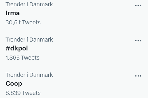 HrKlausLange's tweet photo. Empirisk belæg for, at regeringen i hvert fald ikke skal regne med en stor krisebevidsthed i twitter-segmentet #dkmedier #dkpol #irmagate #stopmedatskrivegate https://t.co/linxmVnmZ7