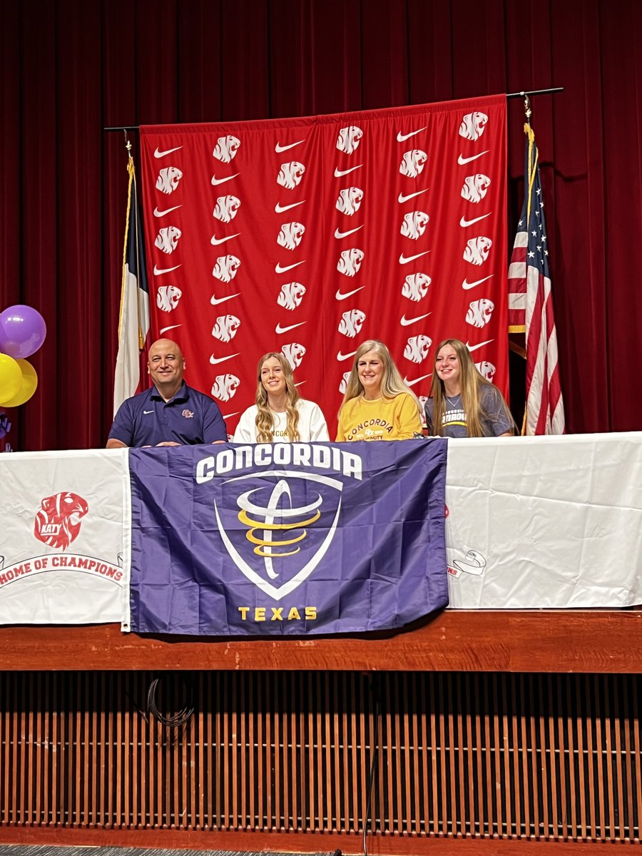 Congratulations Presley Bunting, signing to play volleyball at Concordia University! <a href="/CTXAthletics/">Concordia Athletics</a> #NationalSigningDay