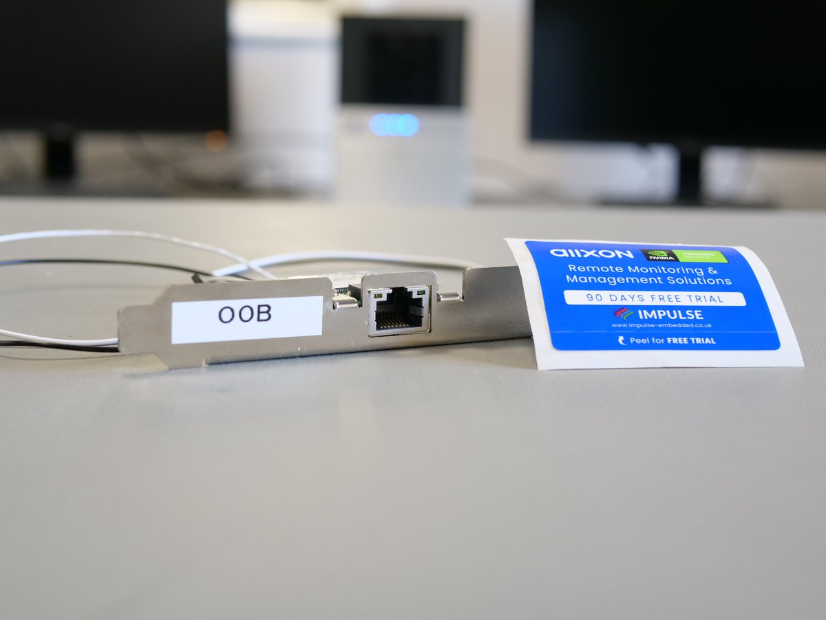 ImpulseEmbedded's tweet image. A very productive meeting last week with Bentley LO from our key partner @AllxonInc. Chris Durose, Our Head of Tech, was explaining how we integrate the Allxon OOB (out of band) module into our VELARack computers to give our customers the ability to access their systems remotely.