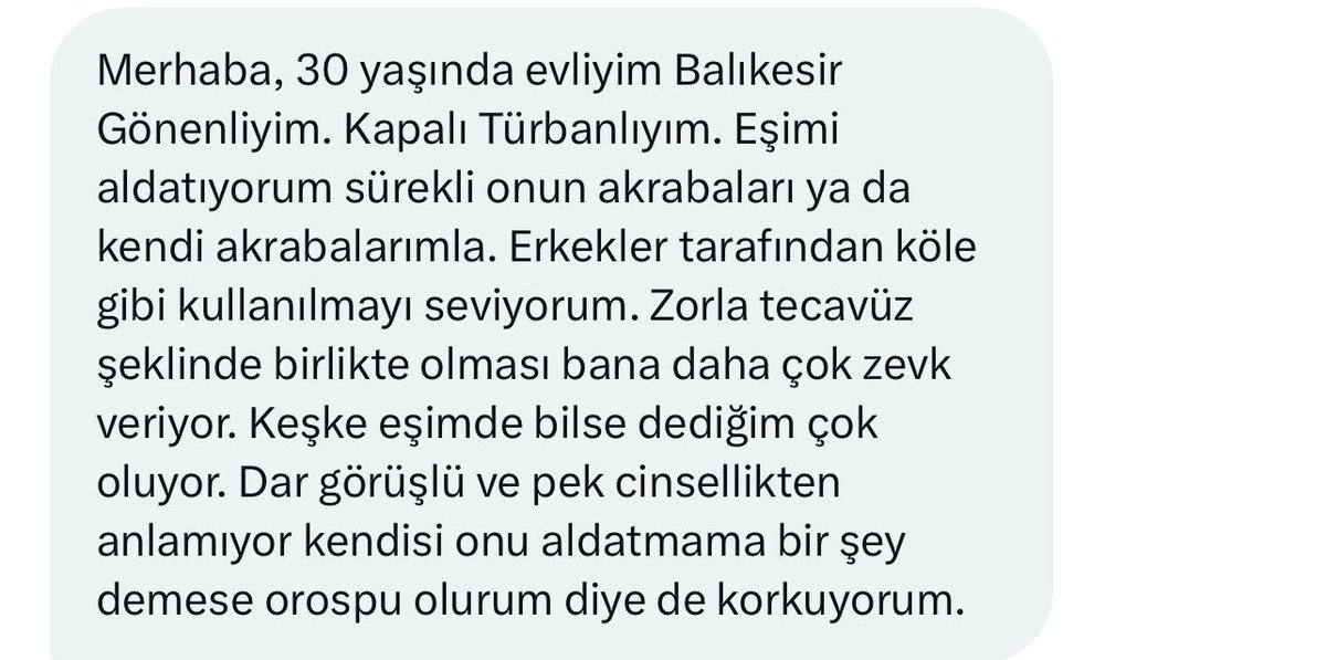 Orospu olurum diye korkuyormuş. #itiraf18 #itiraf #itirafediyorum