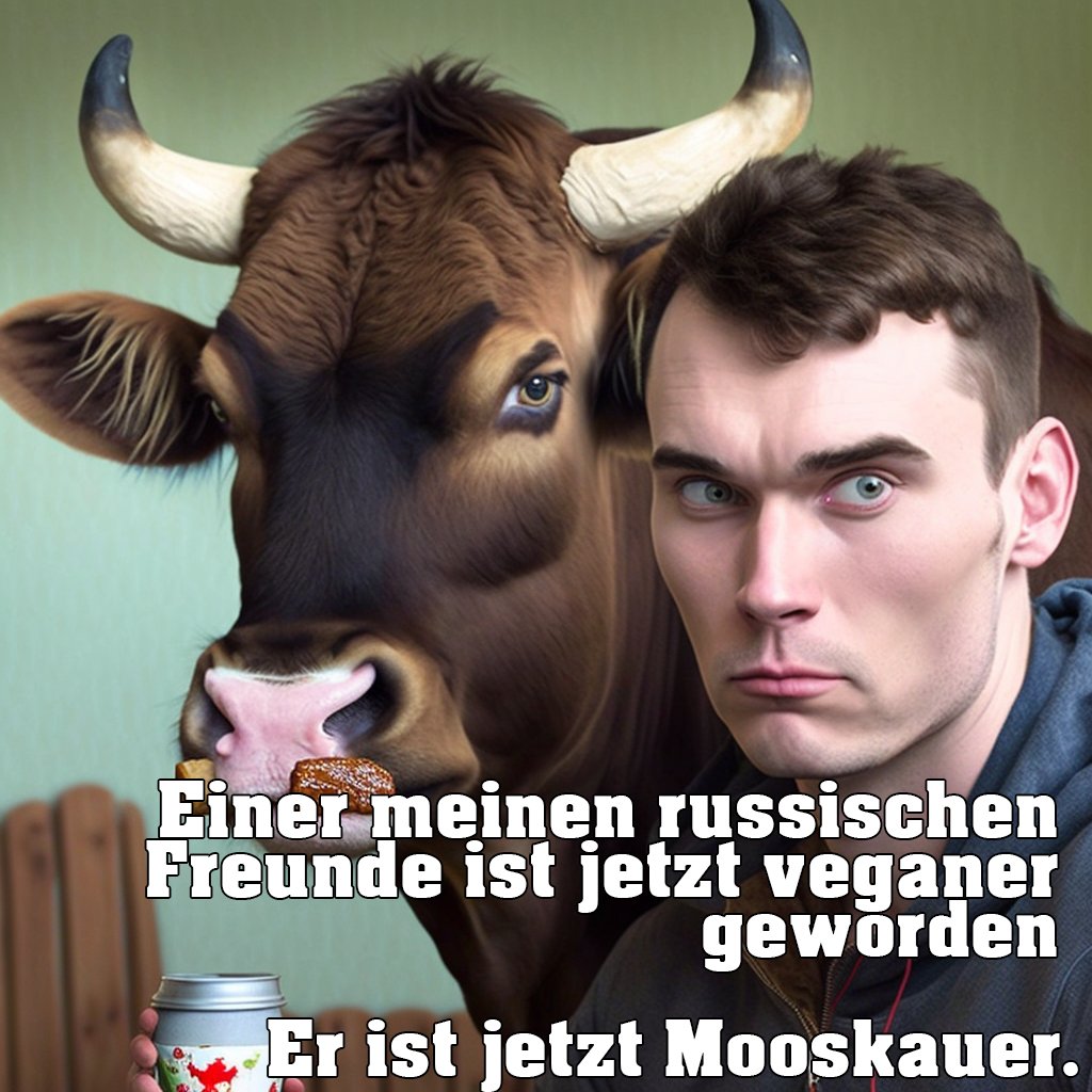 Ich hab mal einen Flachwitz in <a href="/midjourney/">Midjourney</a> erstellen lassen!