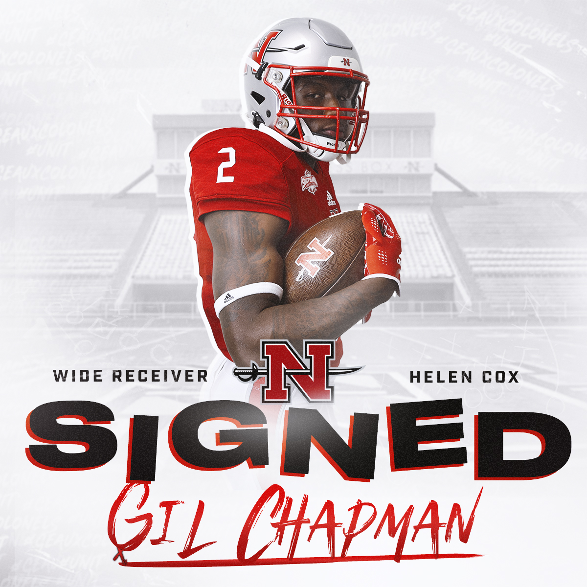 𝙒𝙀𝙇𝘾𝙊𝙈𝙀 𝙏𝙊 𝙏𝙃𝙀 𝙉𝙄𝘾𝙃𝙊𝙇𝙇𝙎 𝙁𝘼𝙈

Gil Chapman -- WR
 
<a href="/gc6ixx__/">gil…</a> ⚔️ #traiNcrew