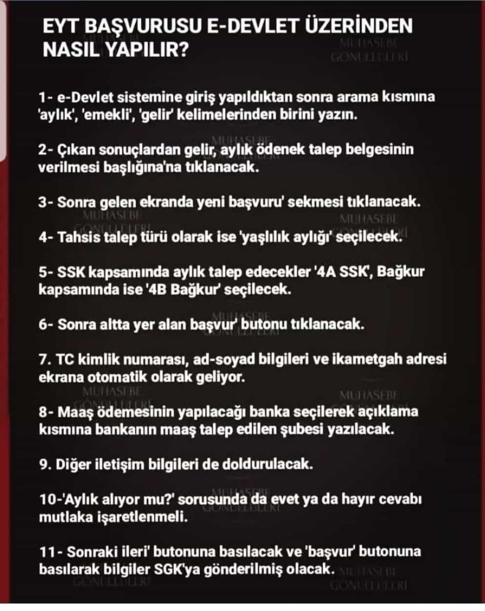 #EYTdeŞartlarıKaldırın
#EmeklilikteYasaTakılanIar