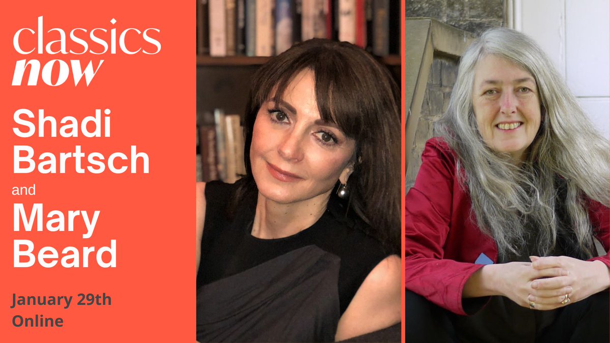 ClassicsNowFest's tweet image. And you can still enjoy brilliant conversations online, between @ShadiBartsch and @wmarybeard on #PlatoGoesToChina and the Classical inheritance, and our opening event on #GreekMyth with #HelenMorales and @samccart1. No booking required, watch anytime:
classicsnow.ie/programme-2023