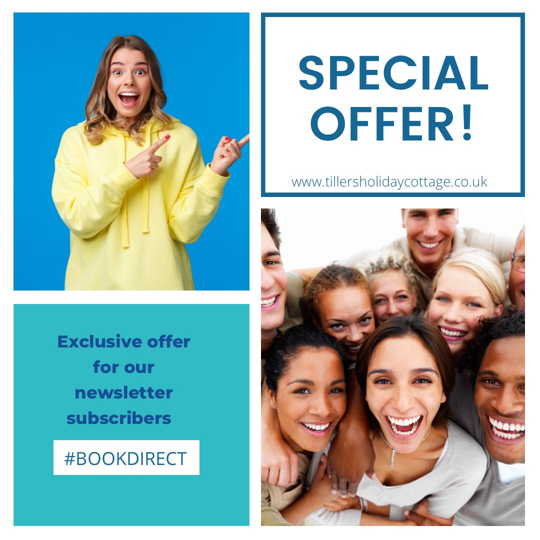 We all love a special offer. Today is book direct day and we’ve got a special offer. 

Hands up if you’d like one. 

#boodirect#bookdirectday