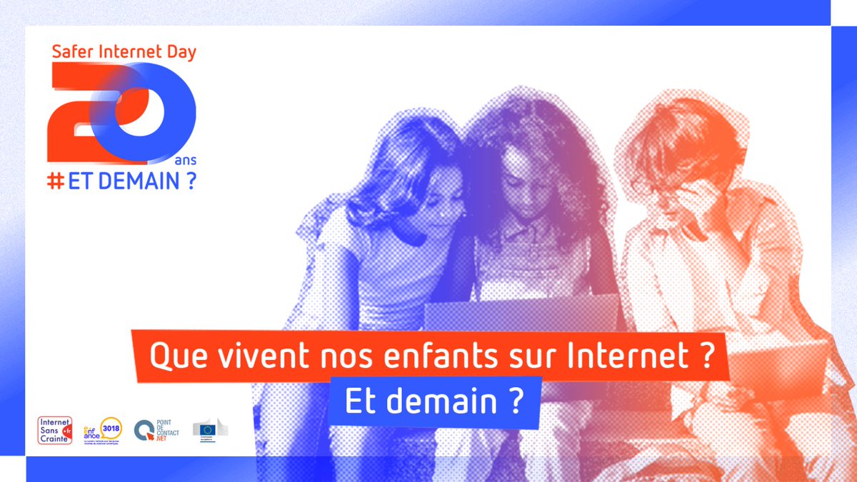 La 20e édition du #SaferInternetDay, Journée de prévention et de sensibilisation au numérique, se tiendra le 07 février 2023, sur le thème « Que vivent nos enfants sur Internet ? Et demain ? »
Ressources éduscol pour des usages responsables sur Internet 👉swll.to/7DVI8xw