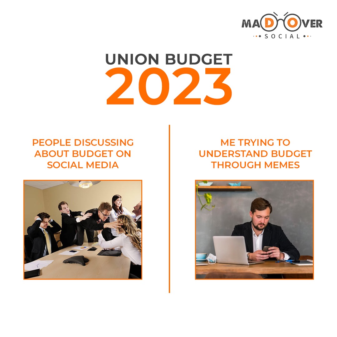 madoversocial's tweet photo. When Memes get Budget Friendly!

#UnionBudget2023 #FinanceGoals https://t.co/HpP17tgwQB