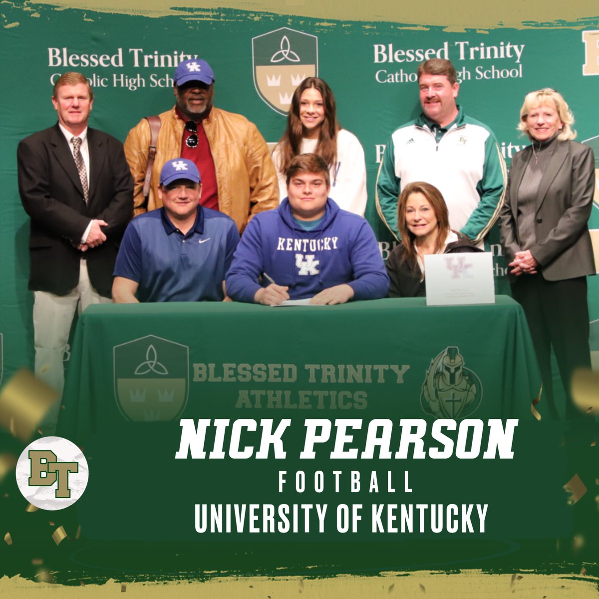 Congratulations to Nick on signing today!  #GOTITANS